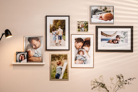 cuadros para dormitorios cuadros personalizados para fotos de pared  personalizadas para cuadros de pared regalos para madres, foto de familia  impresa