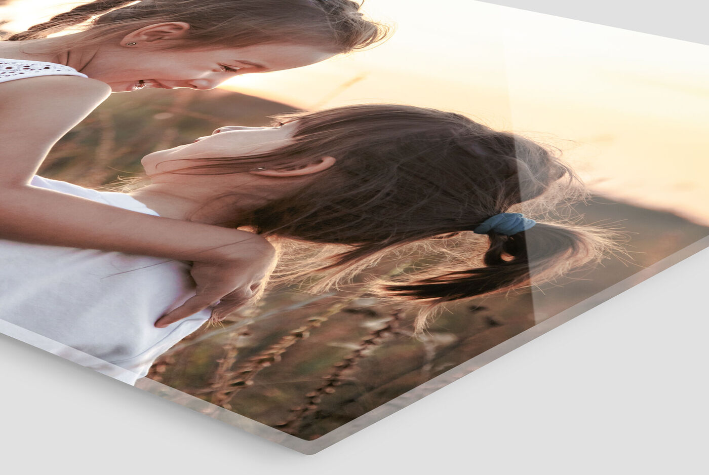 Cuadro con una foto impresa directamente sobre material de metacrilato, efecto de profundidad muy original.