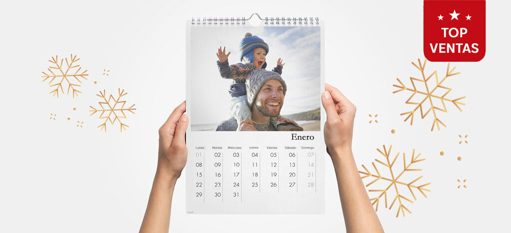 Calendario de pared personalizado A4 vertical