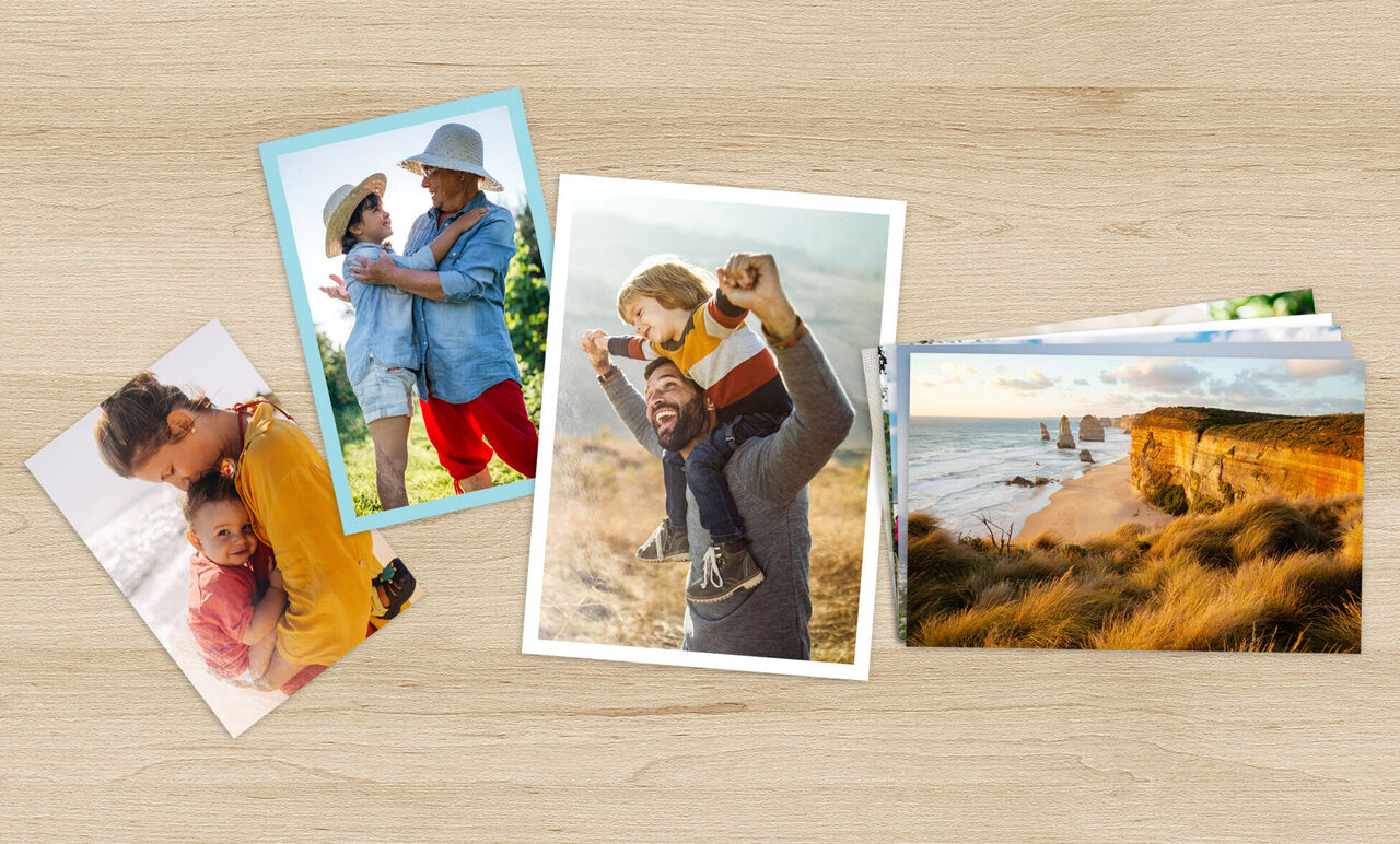 Diversas fotos de momentos felices con familia y amigos