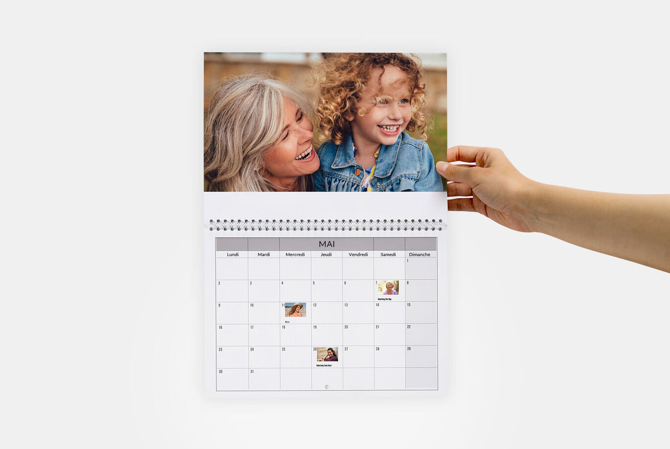 Calendarios personalizados 2024, Calendarios con fotos · Workcenter